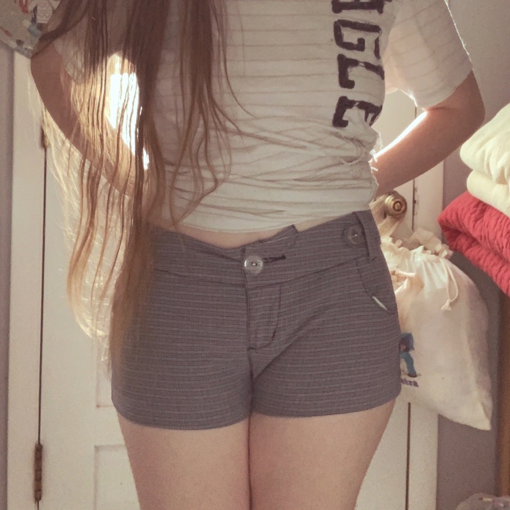 Cute Plaid short shorts (not booty shorts)